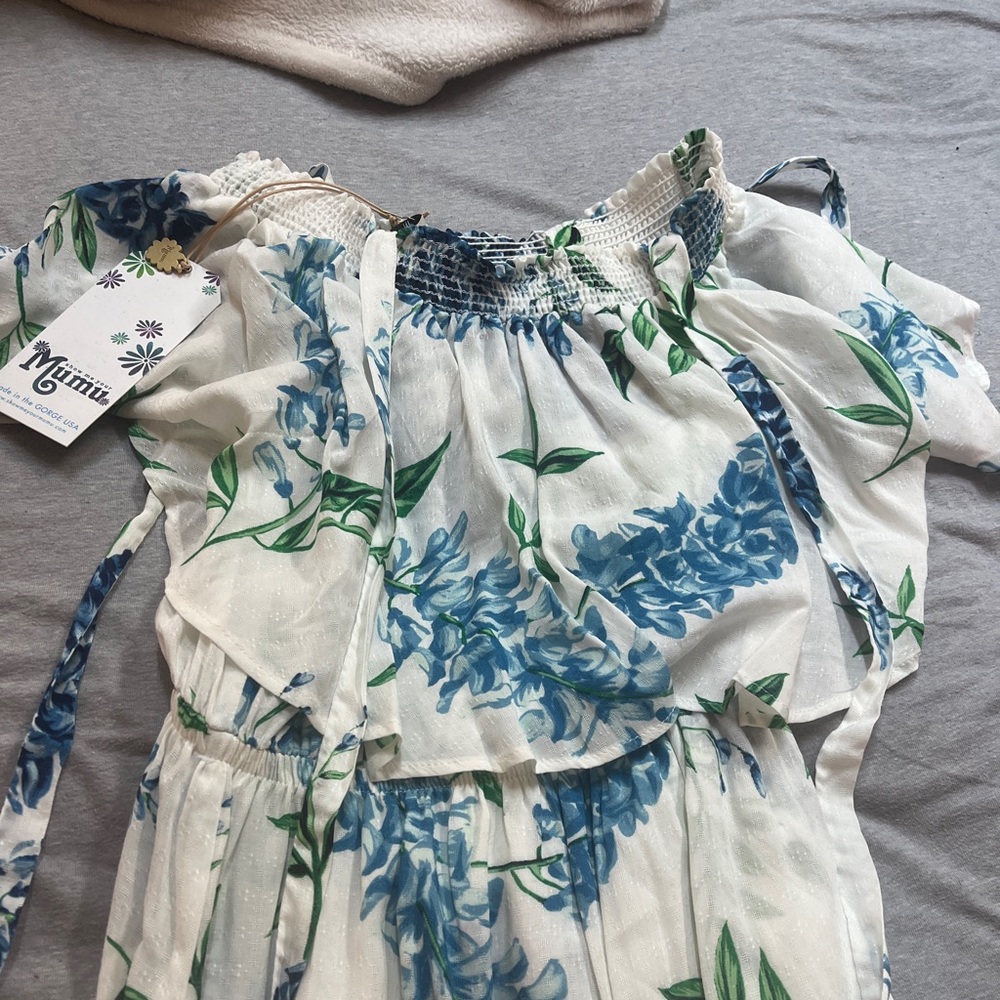 Show me your mumu floral maxi small NWT